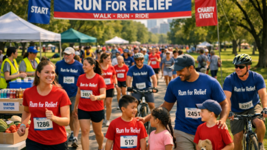 Run for relief event