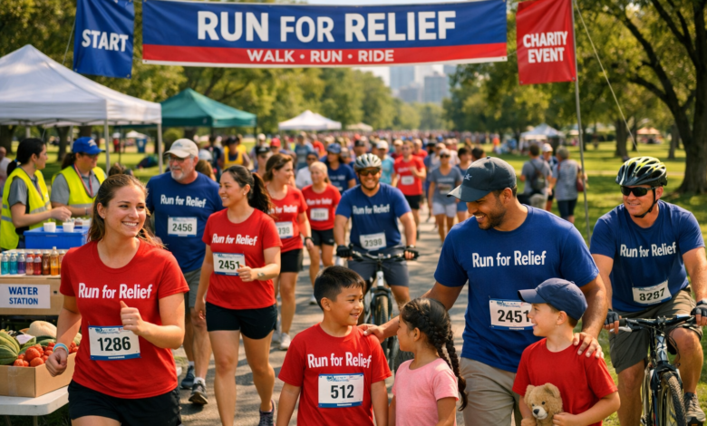 Run for relief event